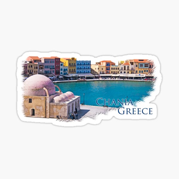 Chania, Greece: Venetian Harbor Sticker