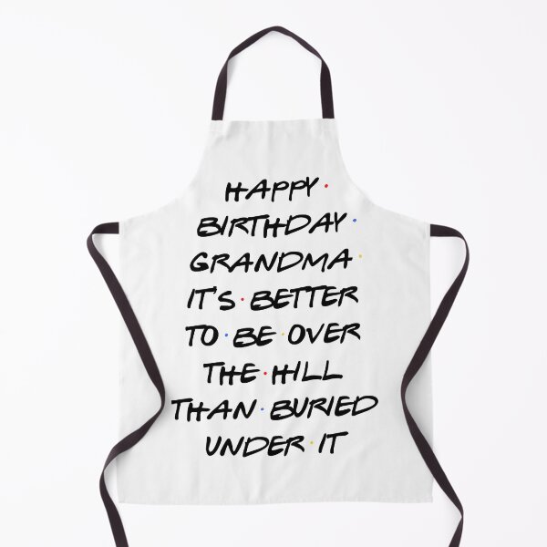 Item preview, (version 5) happy birthday grandma it’s better to be over the hill than buried under it (birthday card) designed and sold by acatalepsys.