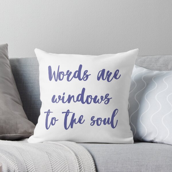 Item preview, Words are windows to the soul designed and sold by EnlightParis.
