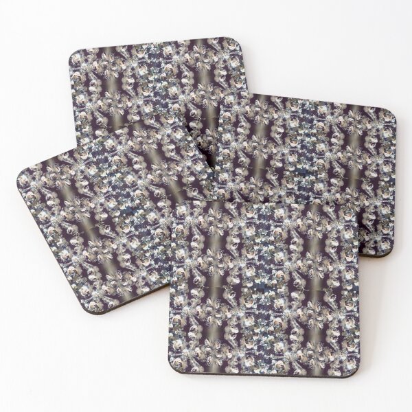 Item preview, Christmas tinsel Silver metallic grey pattern 3D effect designed and sold by Julieford.
