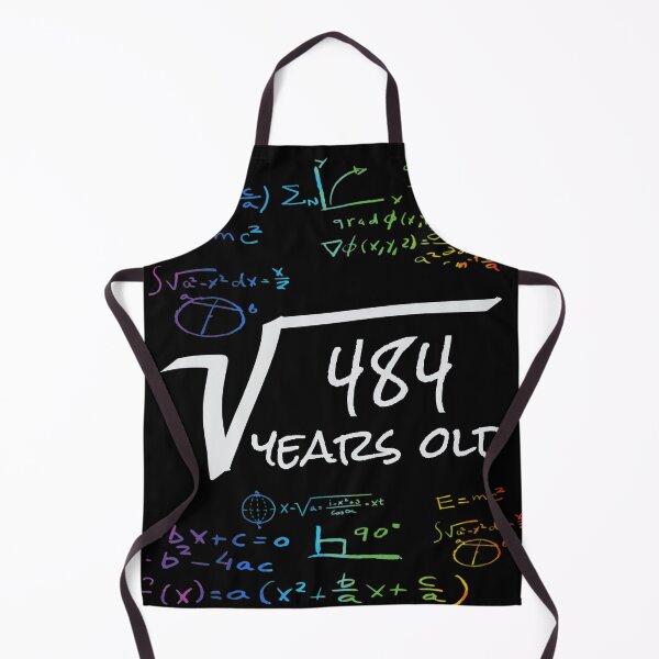 Item preview, Funny 22th Birthday Math Design - Square Root of 484 : 22 Years Old designed and sold by Designamics.