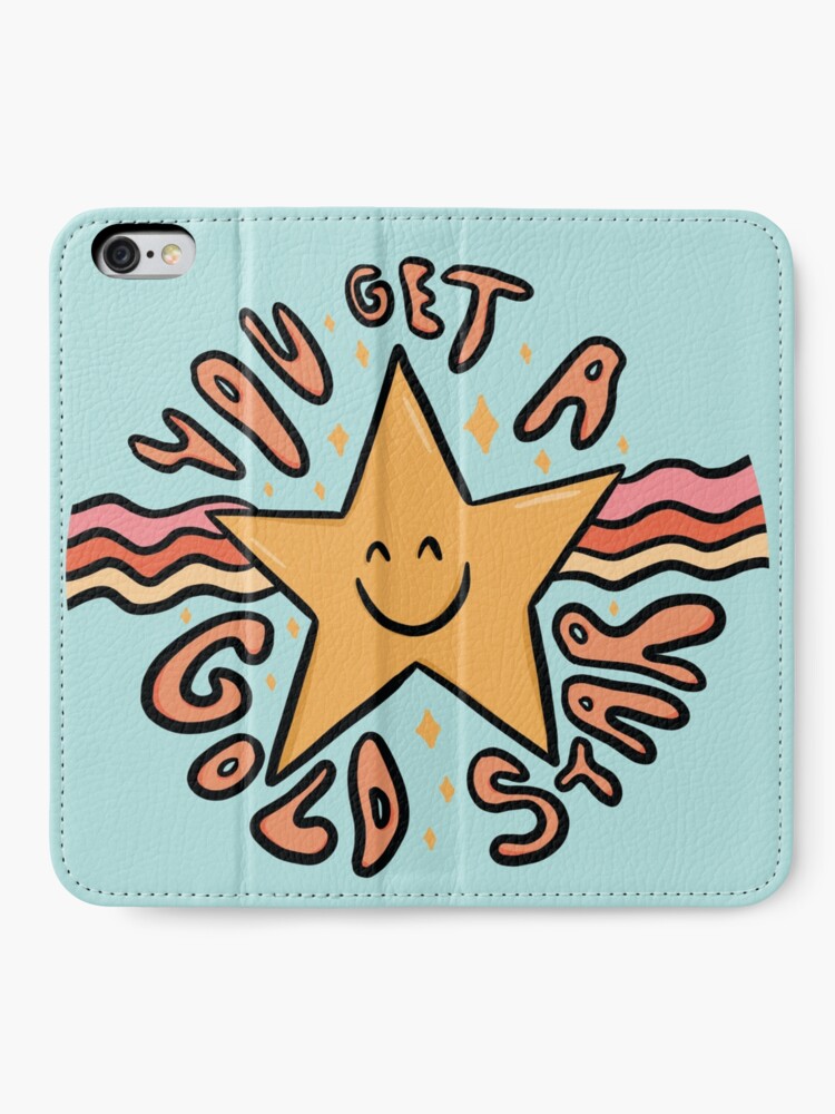 Alternate view of You Get a Gold Star iPhone Wallet