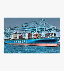 Hyundai Shipping Photographic Print