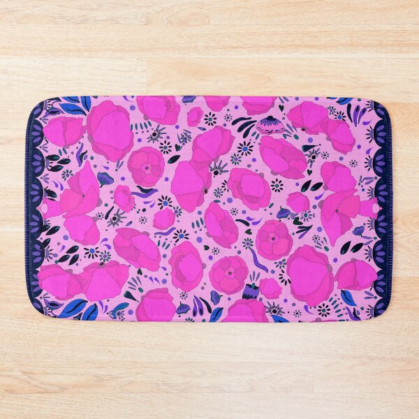 Item preview, Poppies confetti pink variation designed and sold by ANNABEL THOS.