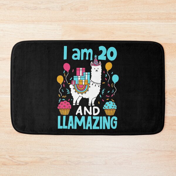 Item preview, I Am 20 And Llamazing Amazing Llama Animal Birthday designed and sold by haselshirt.