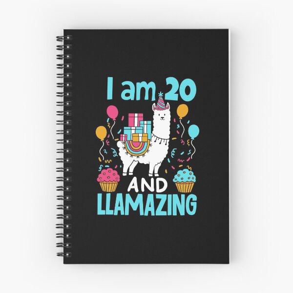Item preview, I Am 20 And Llamazing Amazing Llama Animal Birthday designed and sold by haselshirt.