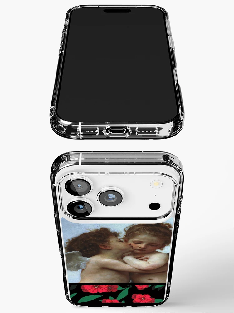 Thumbnail 3 of 5, iPhone Case, First Angel Kiss designed and sold by httpswerid.
