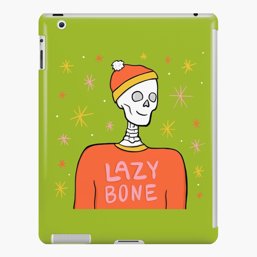 Lazy Bone iPad Case & Skin
