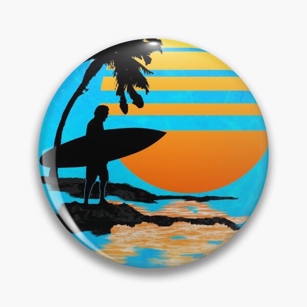 Item preview, Surfing Sunrise designed and sold by BailoutIsland.