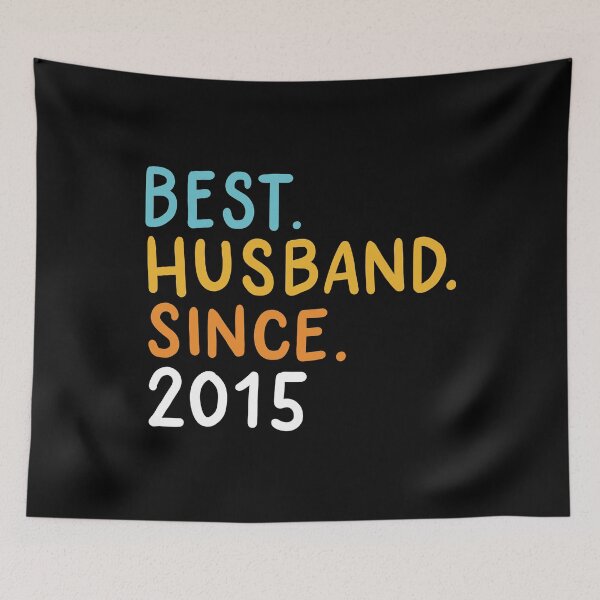 Item preview, Best Husband Since 2015 Wedding Anniversary designed and sold by haselshirt.