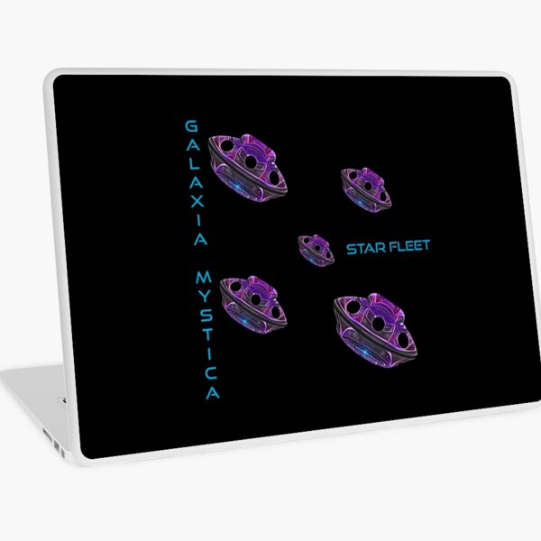 Galaxia Mystica Star Fleet Official Member Design Laptop Skin
