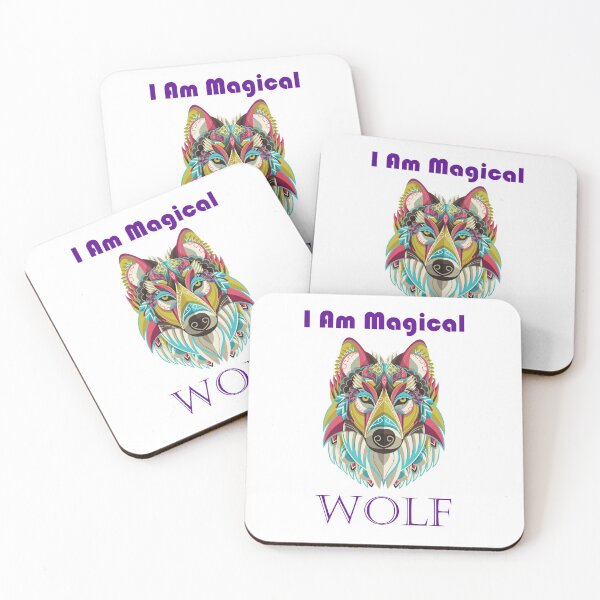 Item preview, I Am Magical wolf designed and sold by JTS STORE.