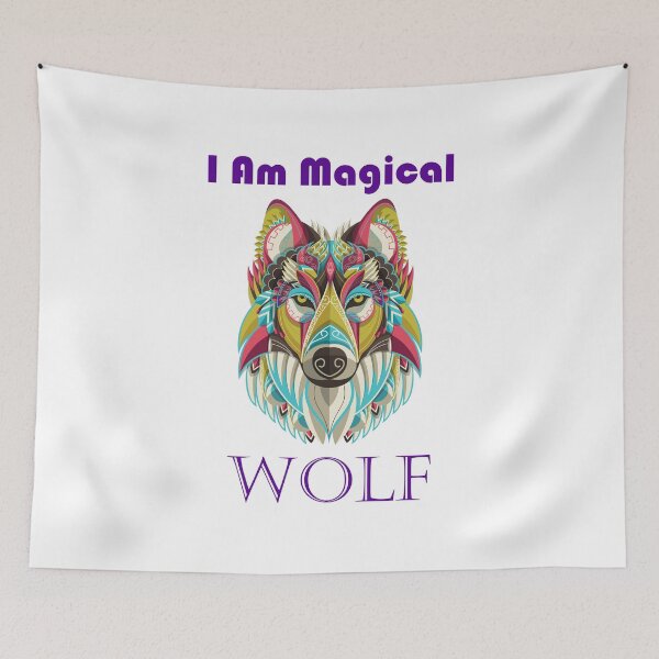 Item preview, I Am Magical wolf designed and sold by JTS STORE.