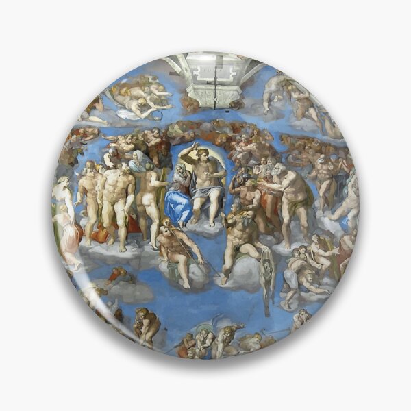 Item preview, The Last Judgement by Michelangelo designed and sold by VikingRunes.