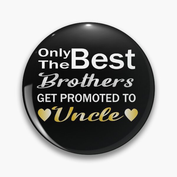 Item preview, only the best brothers get promoted to uncle glass funny gift idea for uncle gold color designed and sold by khalidelk.