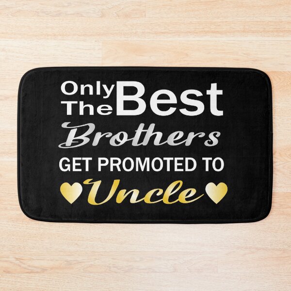 Item preview, only the best brothers get promoted to uncle glass funny gift idea for uncle gold color designed and sold by khalidelk.