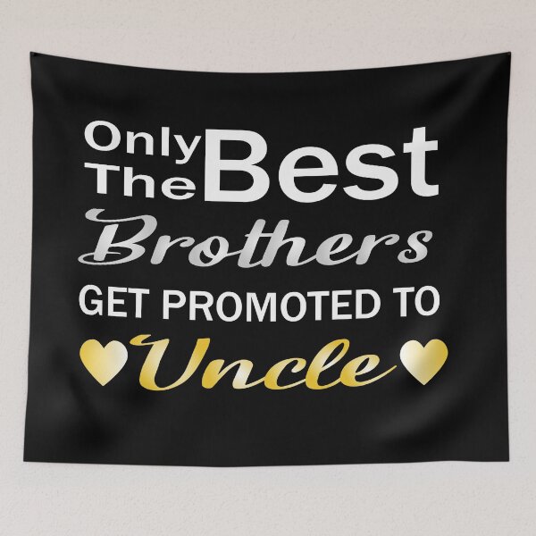 Item preview, only the best brothers get promoted to uncle glass funny gift idea for uncle gold color designed and sold by khalidelk.