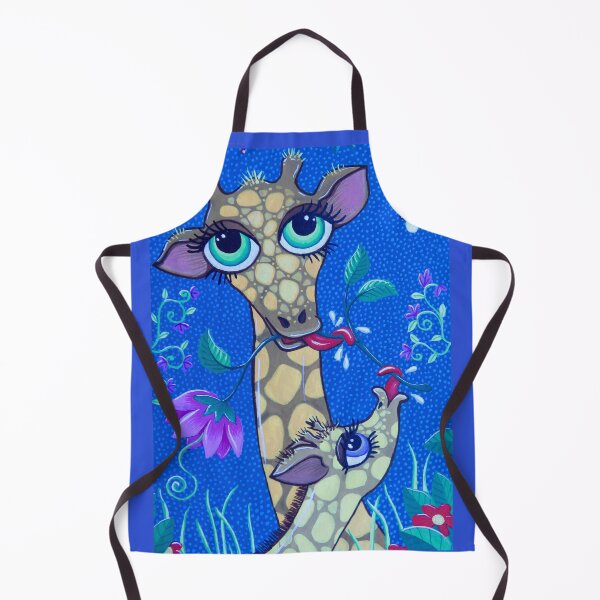 Item preview, Big Eyed Giraffe in the Jungle designed and sold by Soozie Wray.