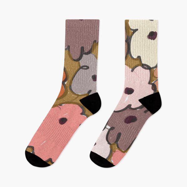 Item preview, Ochre florals designed and sold by fossdesign.