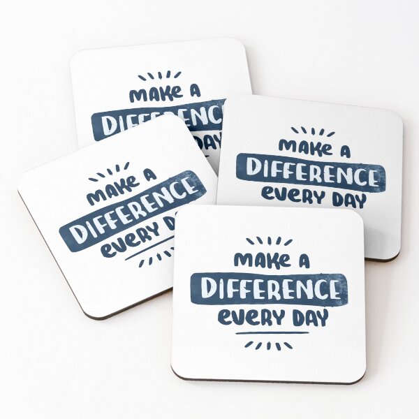 Item preview, Make A Difference Every Day designed and sold by asmmdesign.