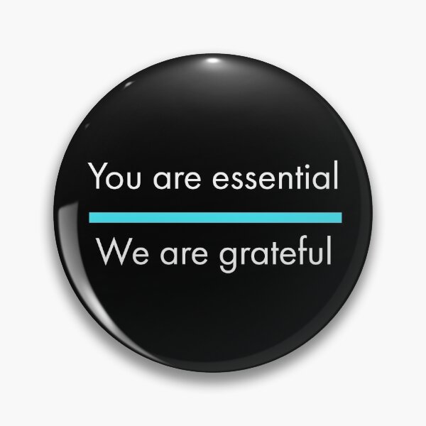 Item preview, Frontline Workers You Are Essential We Are Grateful   designed and sold by StudioTina.