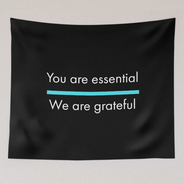 Item preview, Frontline Workers You Are Essential We Are Grateful   designed and sold by StudioTina.