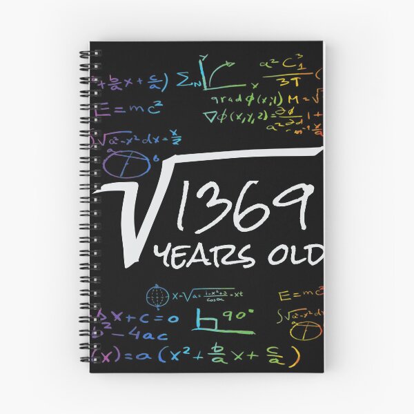Item preview, Funny 37th Birthday Math Design - Square Root of 1369 : 37 Years Old designed and sold by Designamics.