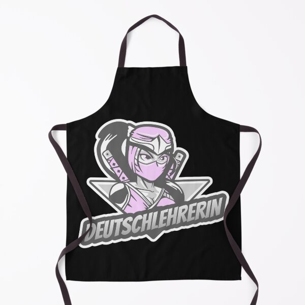 Item preview, German Teacher Female Deutschlehrerin Assassin Ninja Version designed and sold by Time4German.