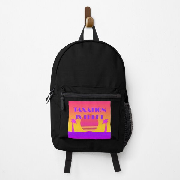 Item preview, Taxation Is Theft Retro Sunset designed and sold by luscious-lance.