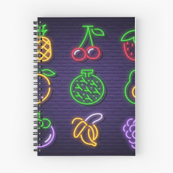Item preview, Neon Fruit Pattern designed and sold by noirty.