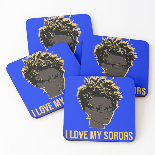 Item preview, I Love My Sorors SGRho Dark designed and sold by JB's Shop.