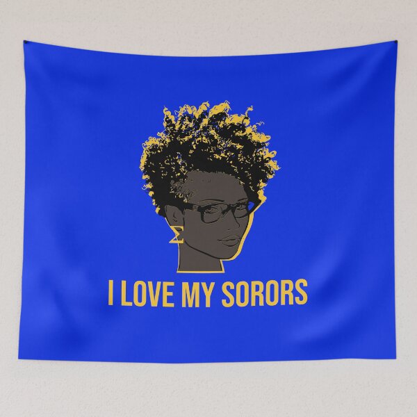 Item preview, I Love My Sorors SGRho Dark designed and sold by JB's Shop.