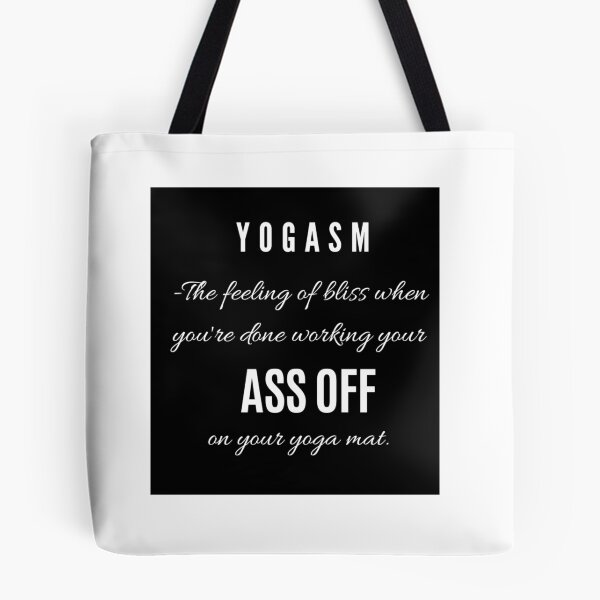 Item preview, "YOGASM" Funny Yoga Statement designed and sold by crizzysketch.