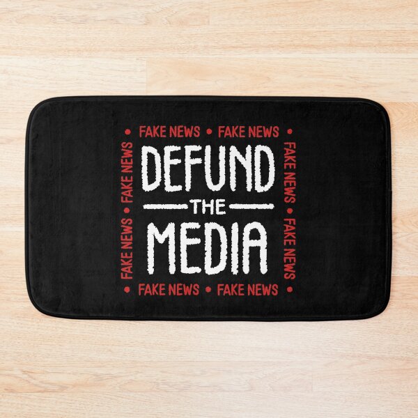 Item preview, Defund the media Fake news designed and sold by Zagach Letters.