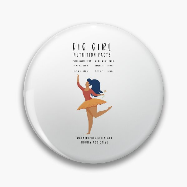 Item preview, Big Girl Nutrition Facts designed and sold by Smart Side.