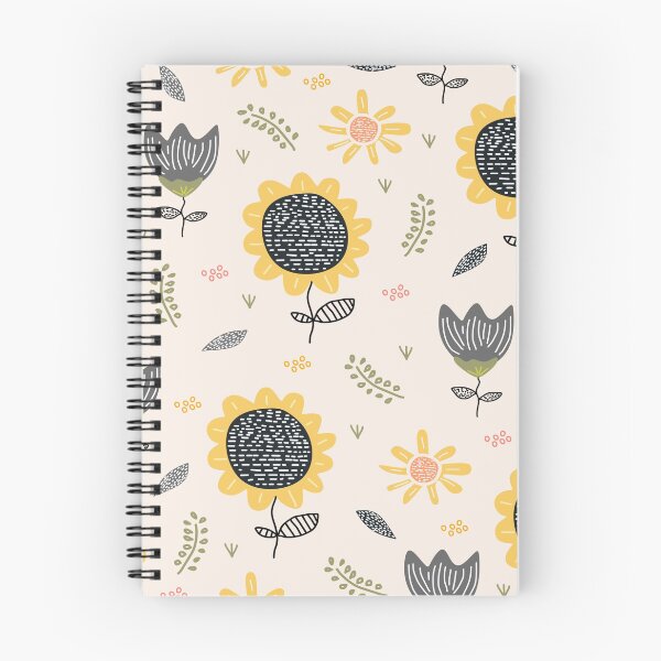 Item preview, Hand Drawn Sunflower Pattern designed and sold by noirty.