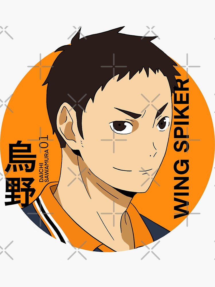 Sawamura Daichi Icon Sticker For Sale By Taesteax Redbubble