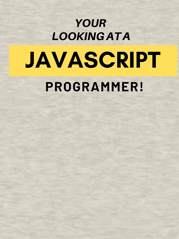 Thumbnail 6 of 6, Zipped Hoodie, Looking Javascript Programmer designed and sold by fullstackdev25.