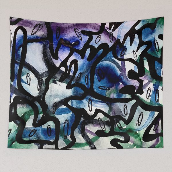Item preview, Little Weirdos- Cool Colors designed and sold by Indrid H.