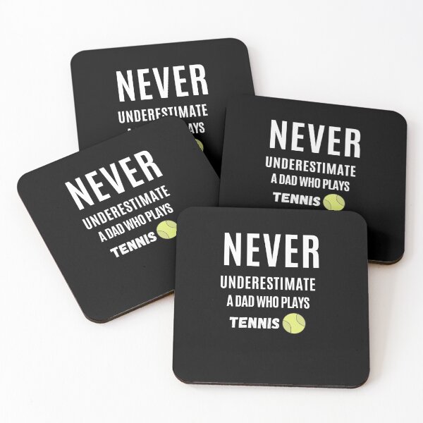 Item preview, Never Underestimate A Dad Who Plays Tennis. designed and sold by Aminovak.