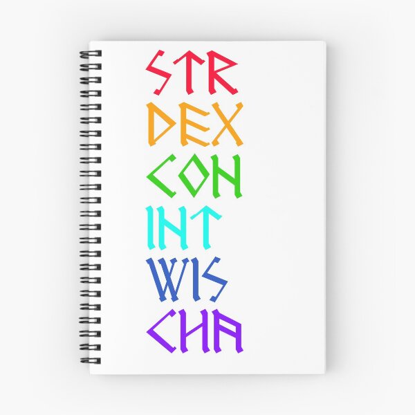 Item preview, Customizable D&D Attributes designed and sold by Regan Crowley.