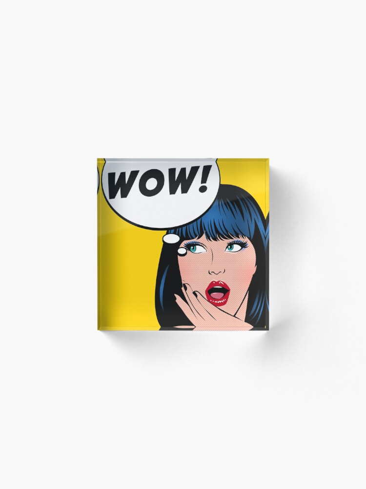 Comic Pop Art Hardcover Journal Matte Wow Crash A5 Notebook Funky