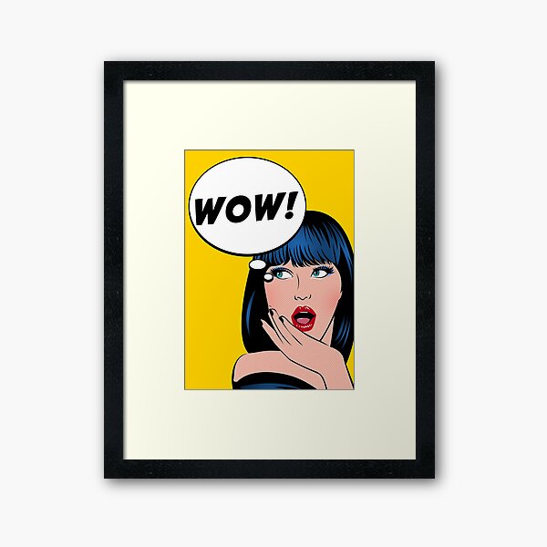 Item preview, Pop Art - Wow apron backpack etc designed and sold by Zummi.
