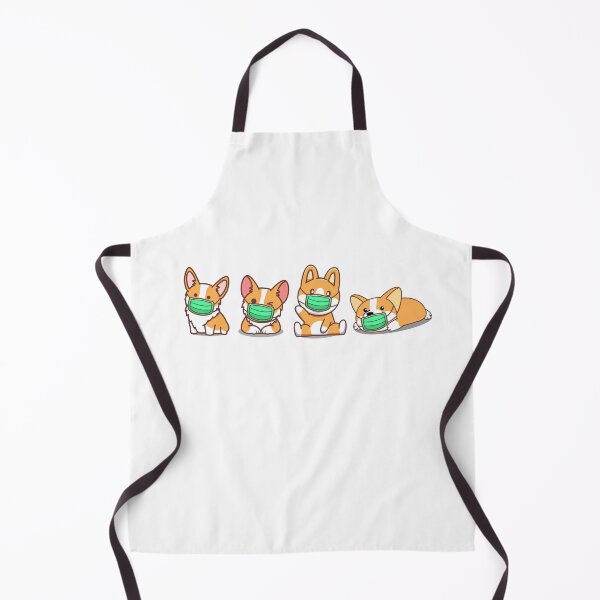 Item preview, WHITE - Corgi Quarantine designed and sold by graphicmeyou.