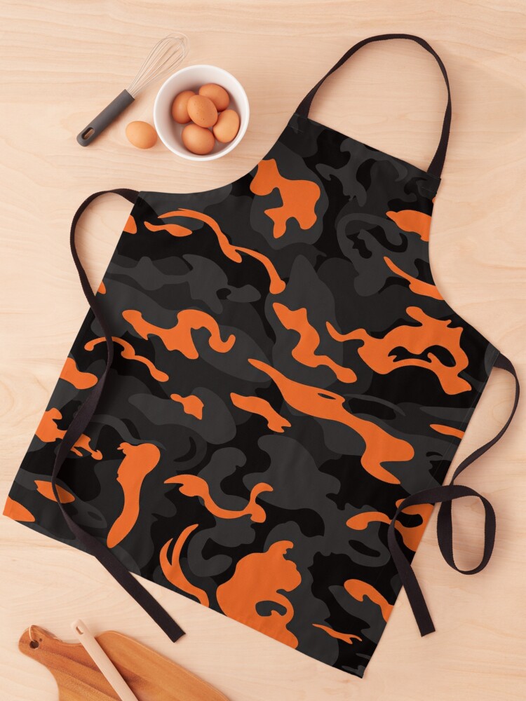 Camo Design Style - Black Orange Camouflage Mixed Pattern Graphic T-Shirt  for Sale by rclwow