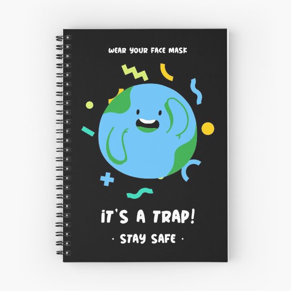 Item preview, Wear Your Face Mask Its A Trap designed and sold by BlueCloverTrend.
