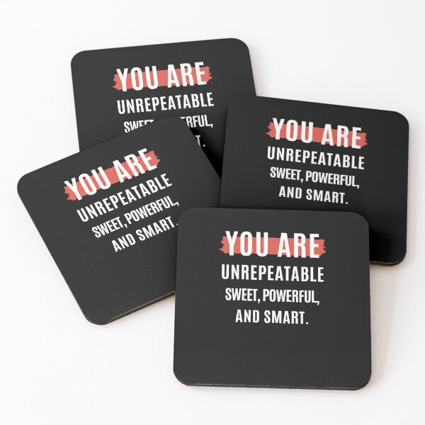 Item preview, You Are Unrepeatable, Sweet, Powerful, And Smart. designed and sold by Aminovak.