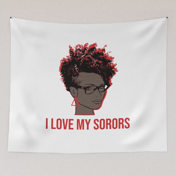 Item preview, I Love My Sorors Delta Dark designed and sold by JB's Shop.