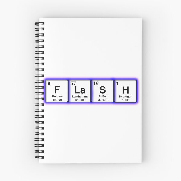 Item preview, FLaSH design using elements of the periodic table designed and sold by That Store With the Fun Stuff.