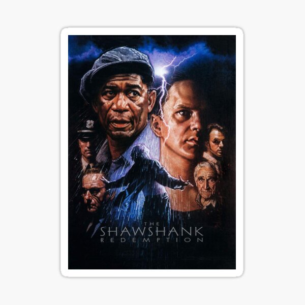 The shawshank redemption Sticker